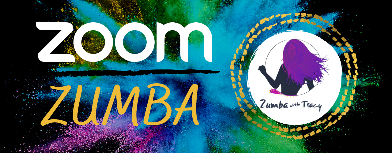 Zoom Zumba Header: Zumba with Tracy